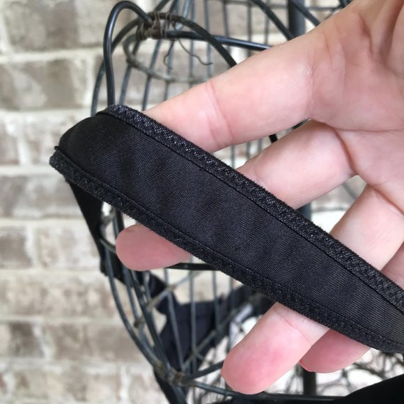 Bali Black Bra 36D Vintage Underwire Extra Support - Picture 9 of 12